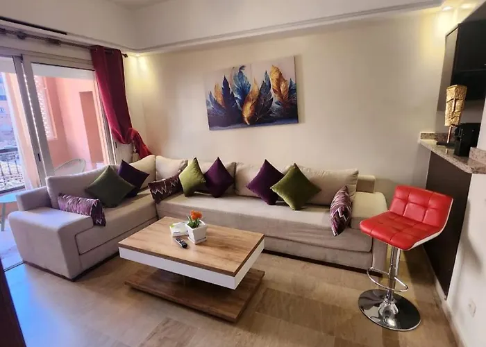 Appartement Patio Centre Gueliz